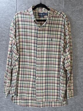 Vintage Polo Ralph Lauren "Blake" Plaid Button Down Shirt